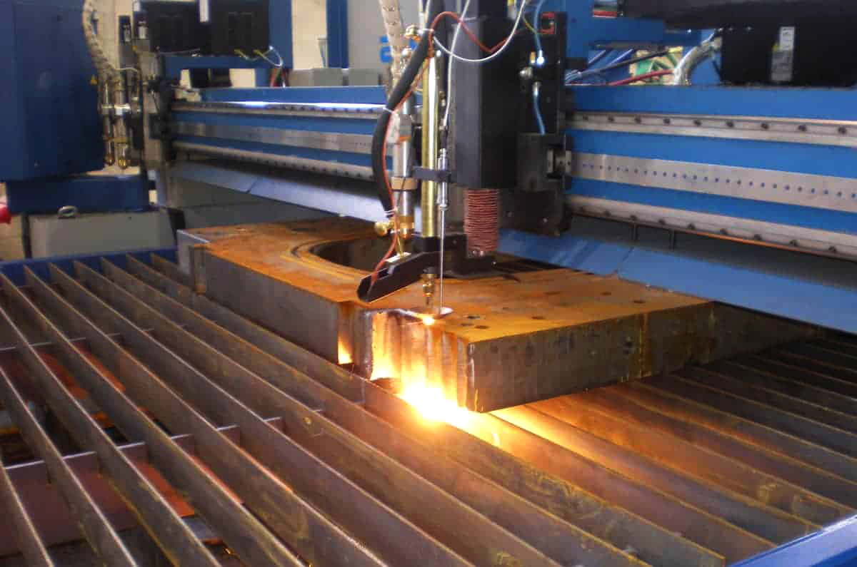 plasma cutting