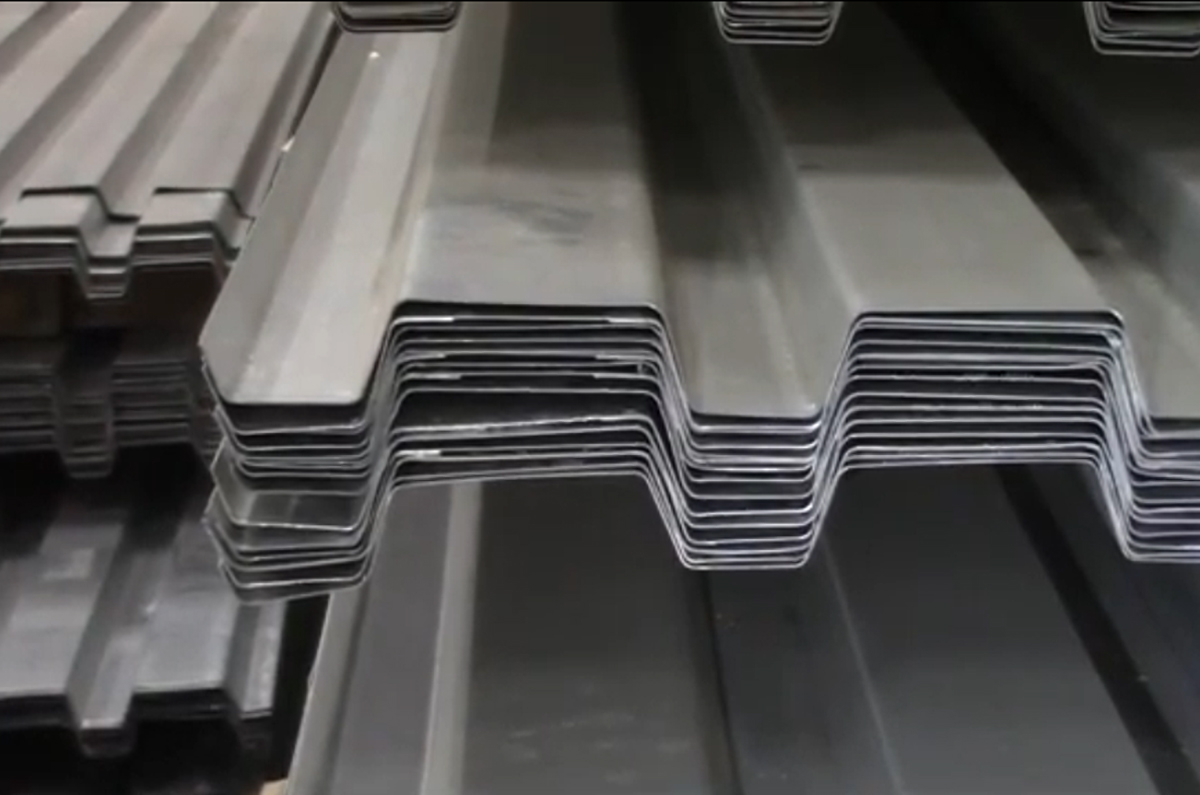 structural steel bar joist and decking