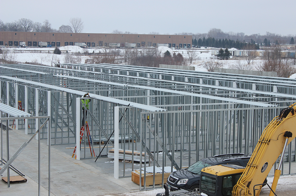 light gauge, self storage systems