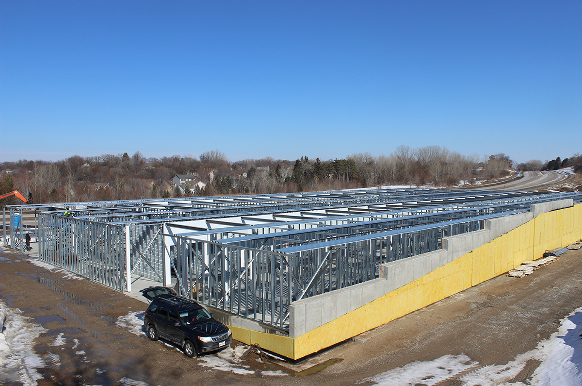 light gauge, self storage systems