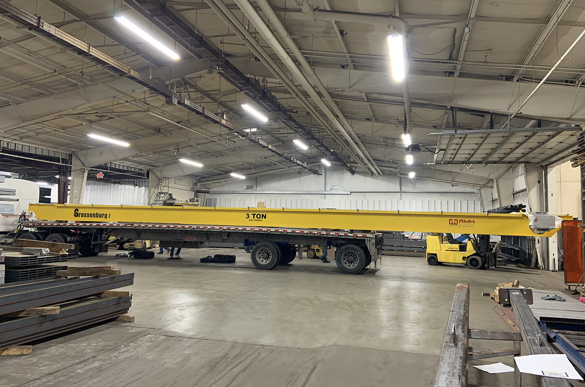custom fabrications overhead cranes